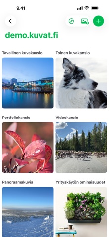 Kuvat.fi screenshot