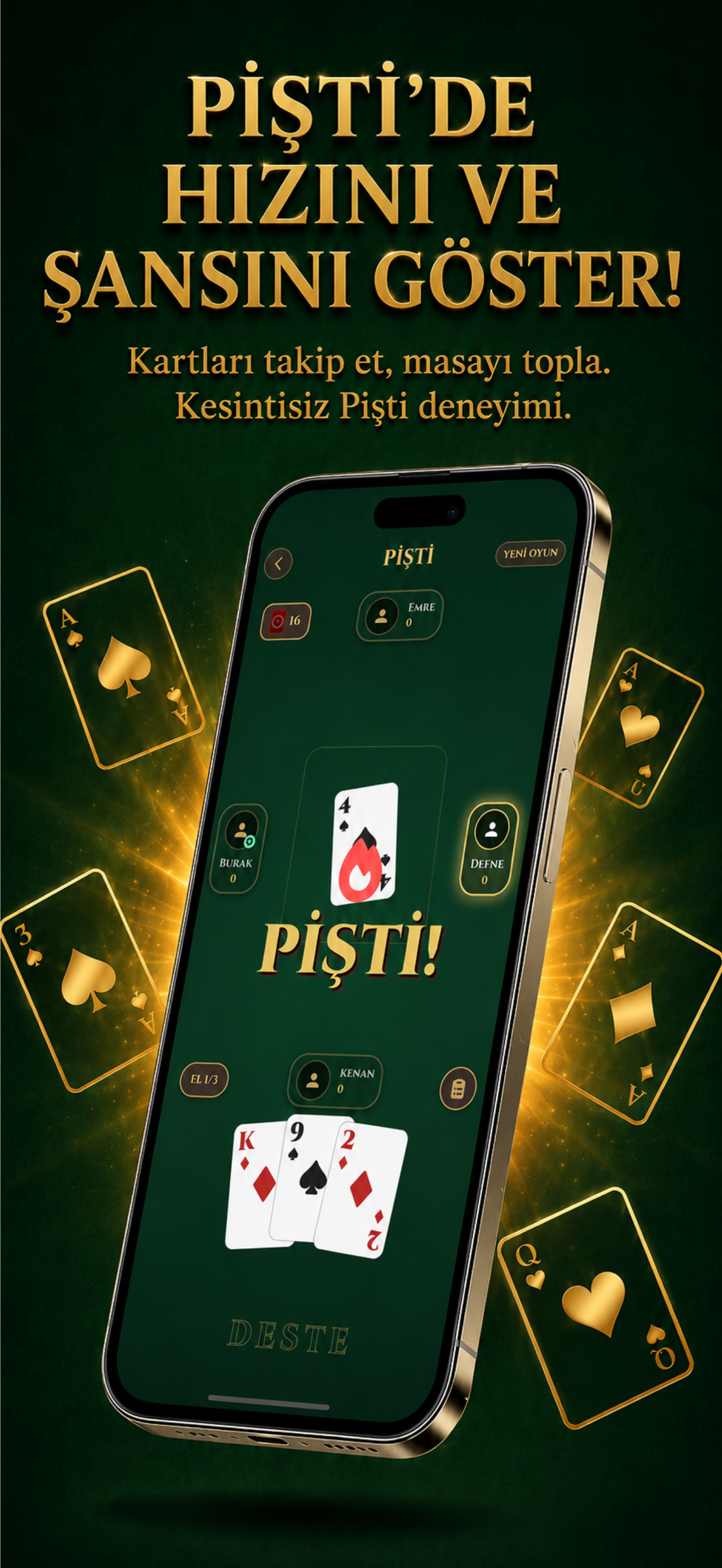 Deste: Batak King Pişti screenshot 5