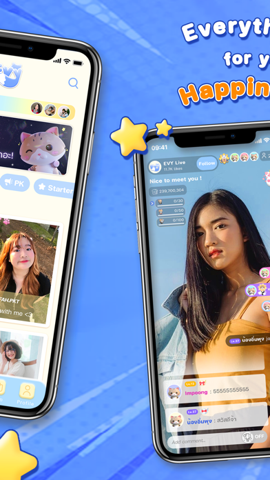 Evy - Live Stream Playground Screenshot 2 - AppWisp.com