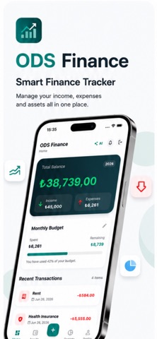 ODS Finance Tracker screenshot