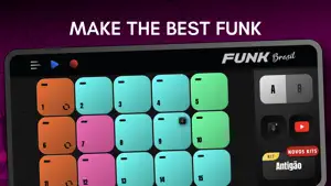 Funk Brasil: DJ MPC drum pads screenshot 1