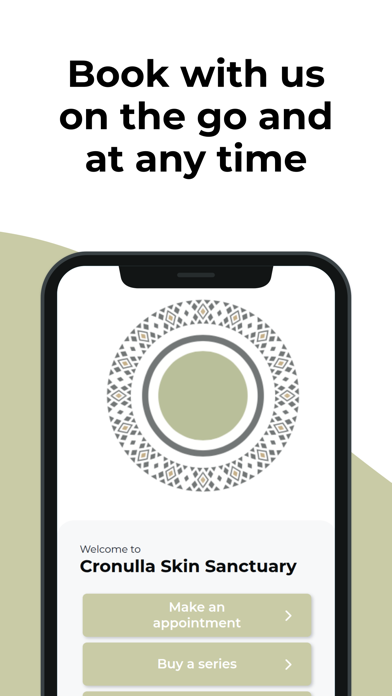 Cronulla Skin Sanctuary app screenshot