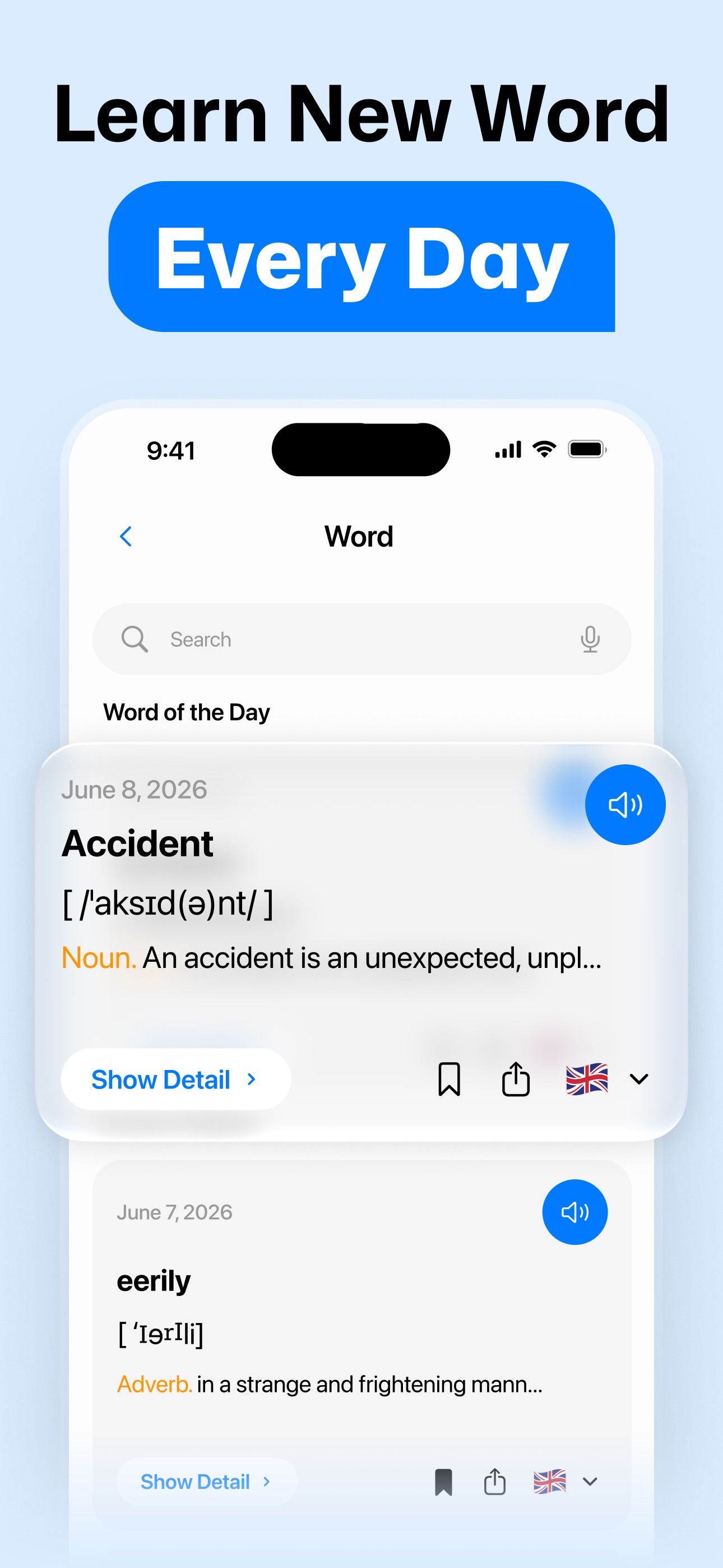 Screenshot 3 of Vocabo: Dictionary & Thesaurus