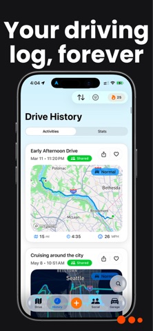 Open Road: Speed Tracker GPS のスクリーンショット