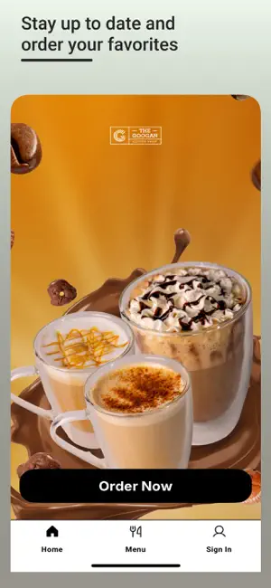 Googan Coffee App screenshot 1