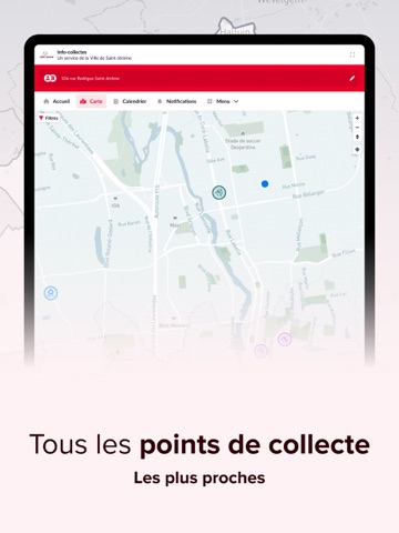 Info-collectes iPad screenshot