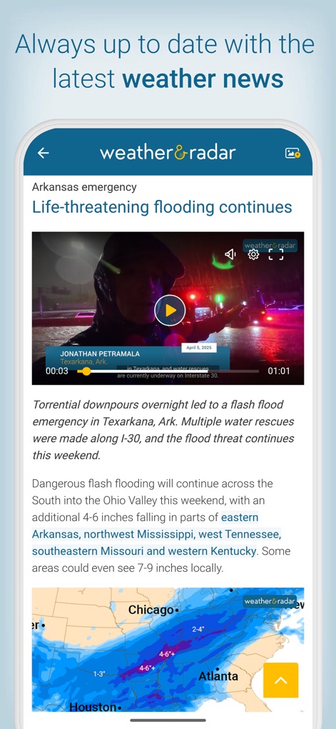 Weather & Radar - Essential Weather News