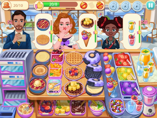 Cooking World Yummy Food iPad screenshot 7 - Games app