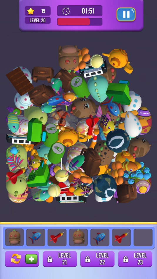 #6. Puzzle Paradise Triple Match (iOS) 由: Sumaira Tariq