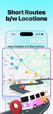 Genii: Save Spots & Plan Trips screenshot