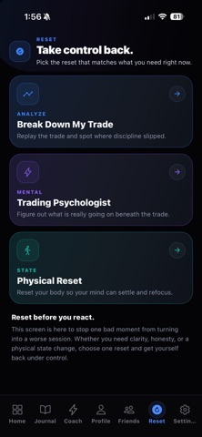 TradeMind: AI Trading Coach screenshot