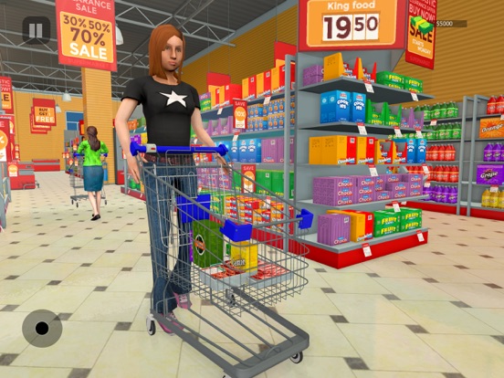 Supermarket Cashier Shop Simのおすすめ画像2