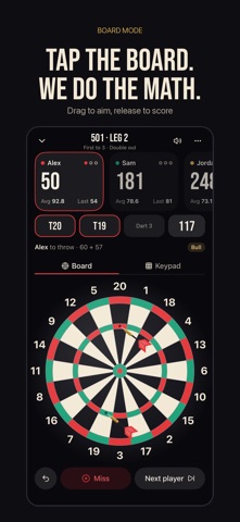 Dart Tracker: X01 Scorer screenshot 1
