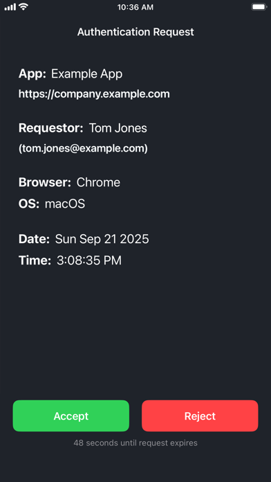 App screenshot
