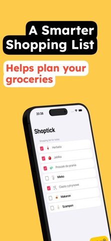 Shopping List: Shoptick screenshot