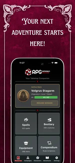 RPG Campaign Planner Companion screenshot 1