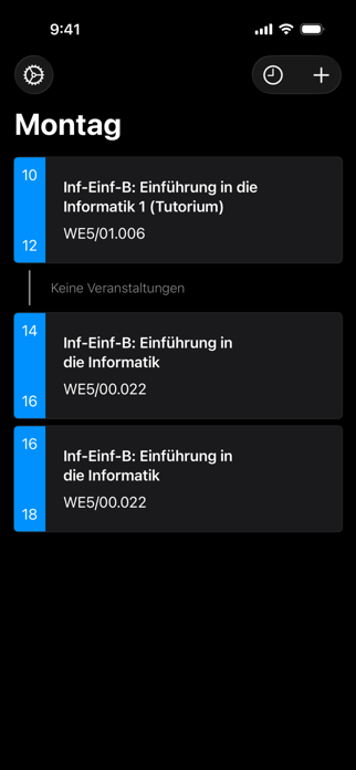 Stundenplan Uni Bamberg Screenshot 7 of 7