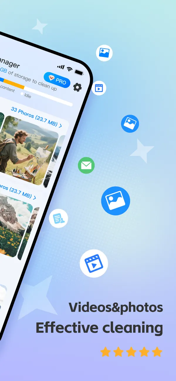 Screenshot #2 pour AI Phone Manager:Smart Cleaner