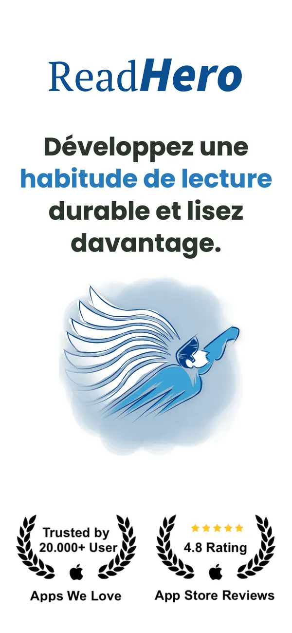 Screenshot #1 pour ReadHero: Book Tracker & TBR