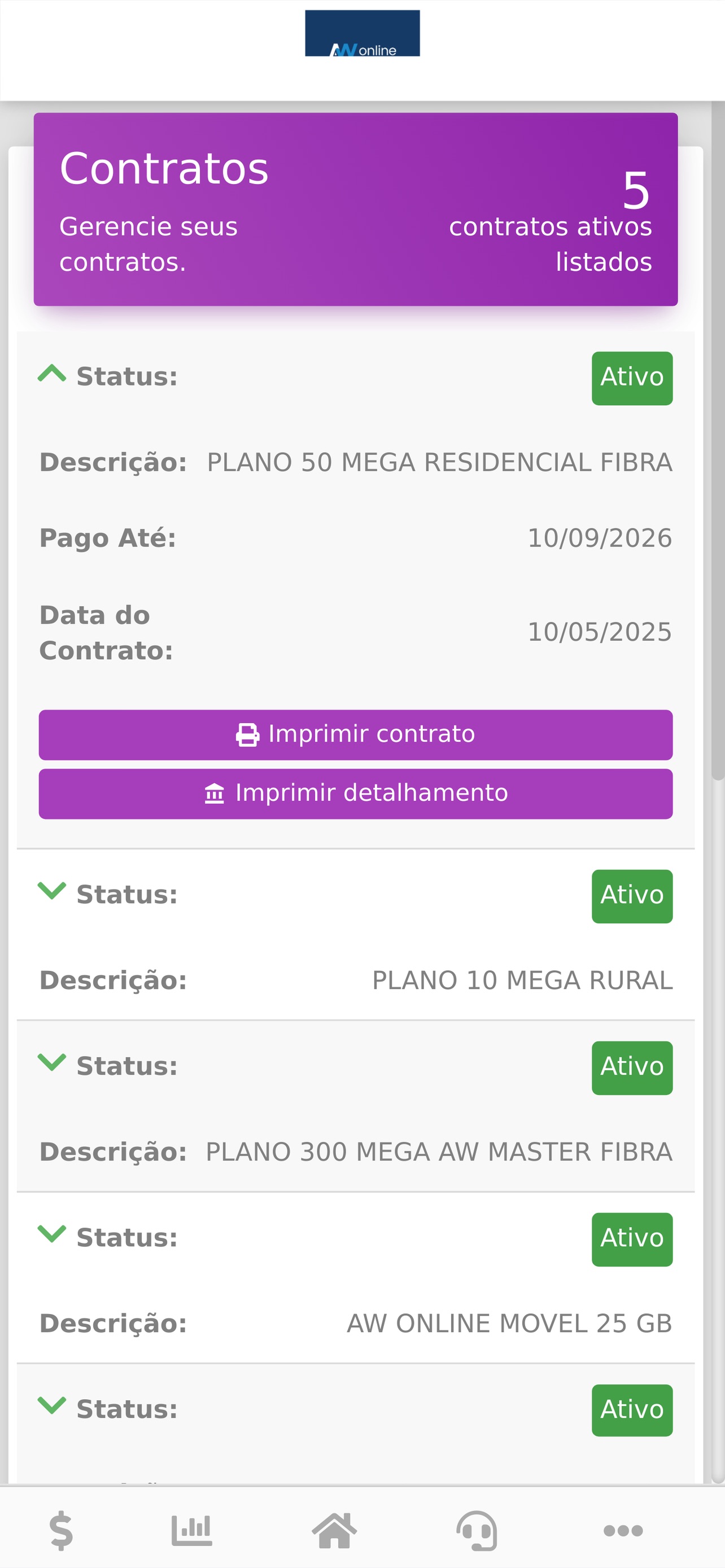 Screenshot 8 of AW Online Cliente