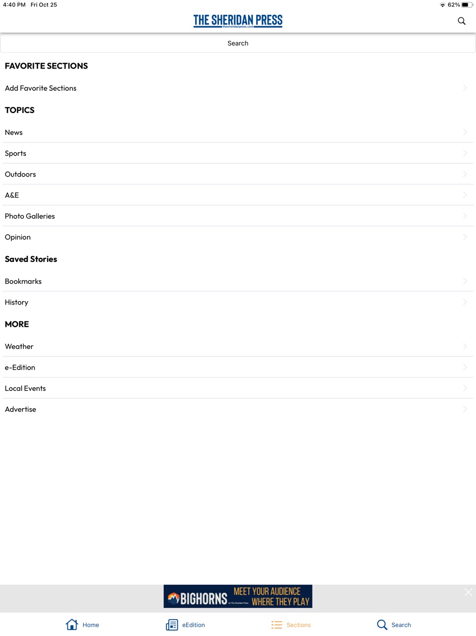 iPad screenshot
