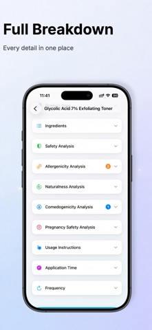 Ingredient Scanner: CosmiqAI Screenshot 9 of 10