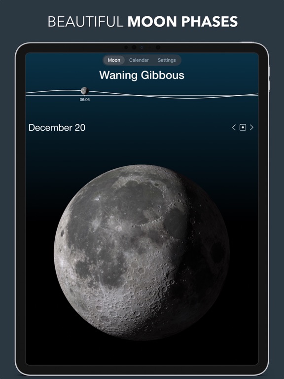 Screenshot #4 pour Lunar - Moon Phase & Widget