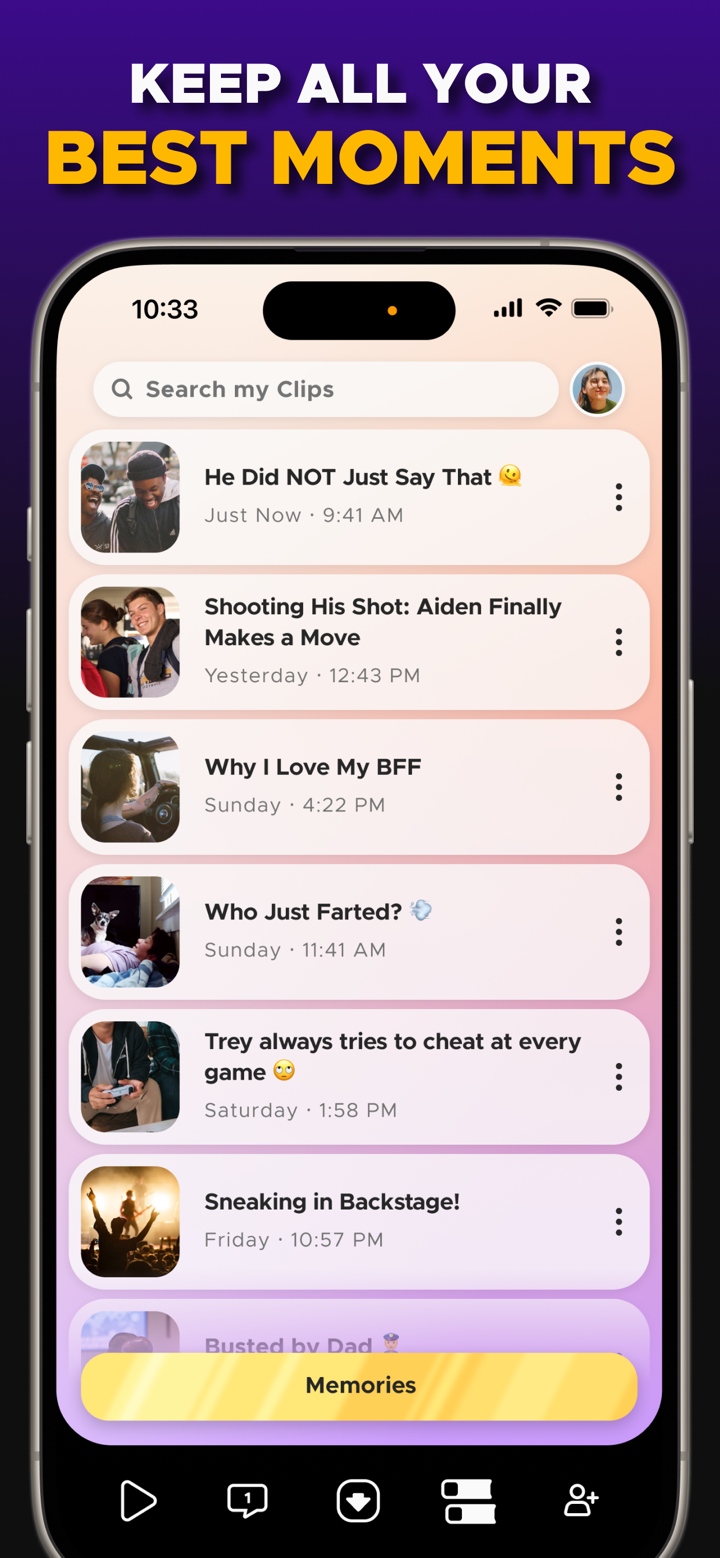 Reclip: Clip Your Friends screenshot 6