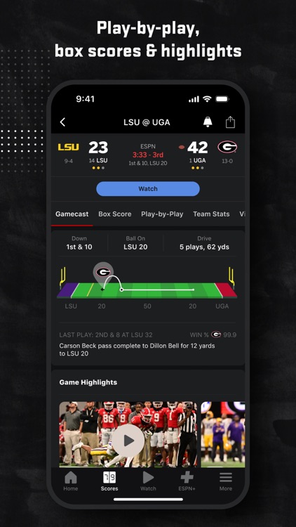 ESPN: Live Sports & Scores screenshot-3