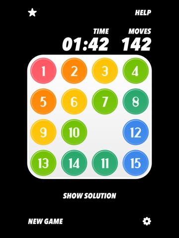 Classic 15 Puzzle: Puzzle Game iPad screenshot