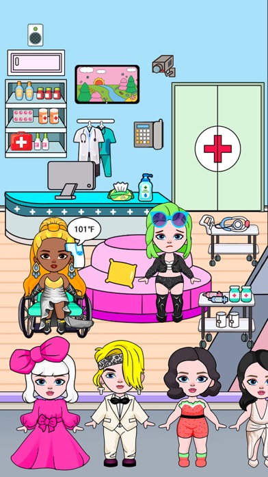 DIY Paper Doll: Sweet Dress Up Screenshot