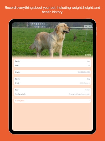Pet Health &  Meds - PetPulse iPad screenshot