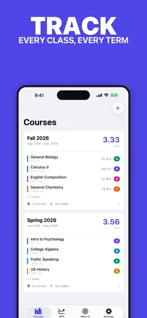 GPA & Grade Tracker screenshot 4
