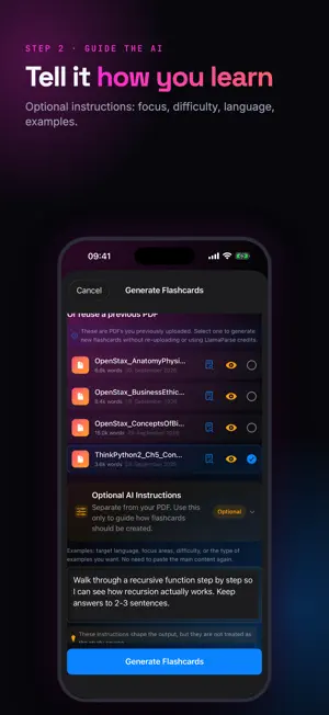 Studier: AI Flashcards & Quiz screenshot 3