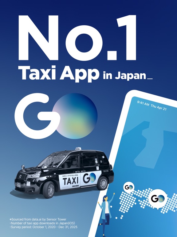 Screenshot #4 pour GO / Taxi app for Japan