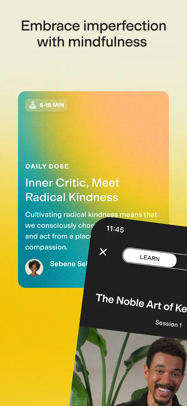 Happier (Ten Percent Happier) app screenshot 2