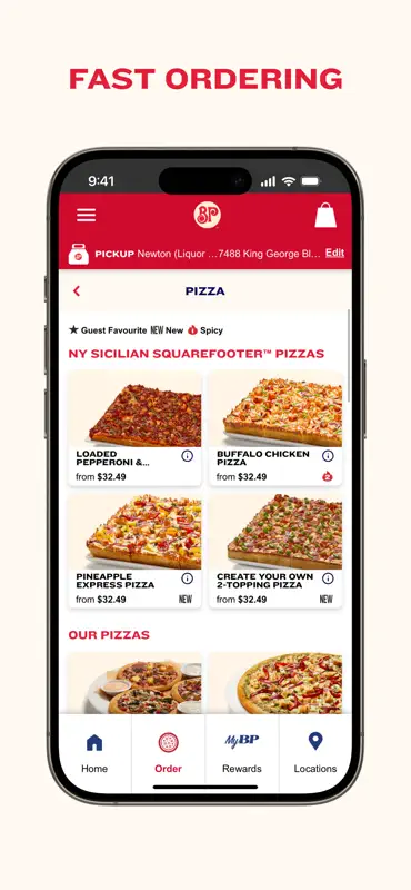 Boston Pizza screenshot 2 of 4