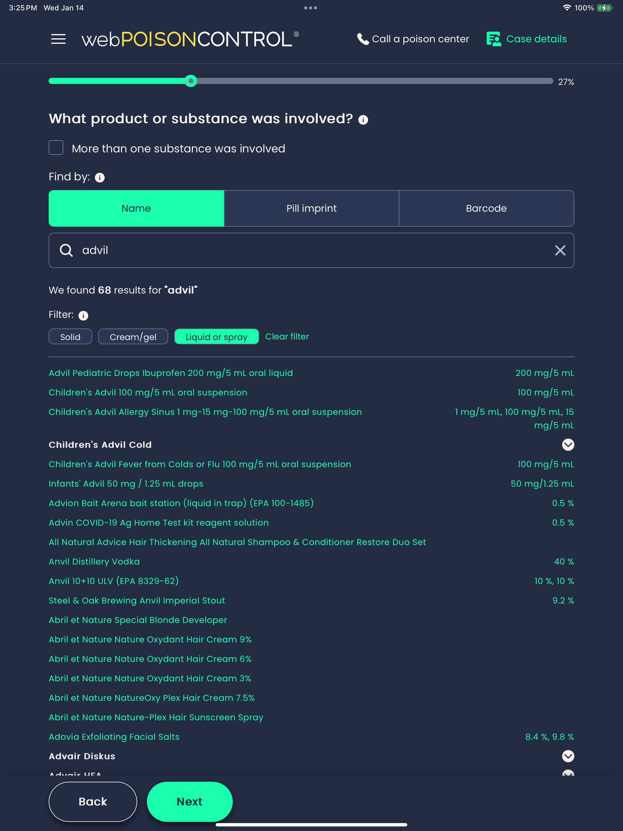 webPOISONCONTROL® Poison App