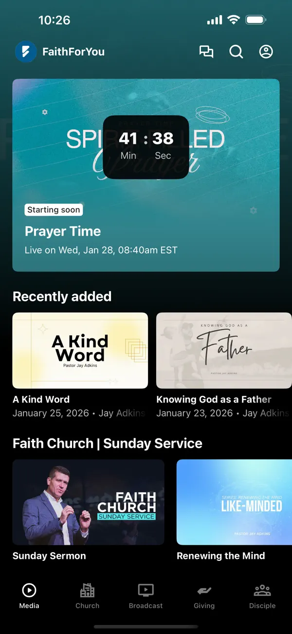 Screenshot #1 pour Faith For You