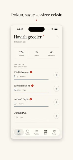 Dhikr & Tasbih Counter screenshot 1