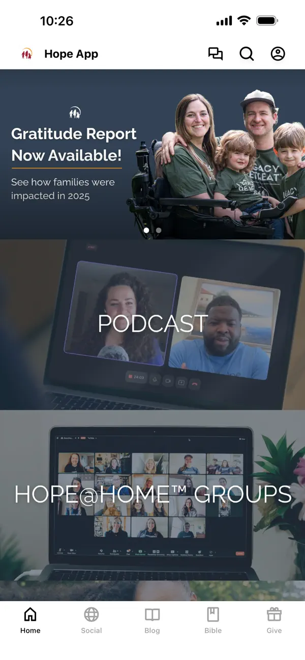 Screenshot #1 pour Inheritance of Hope App