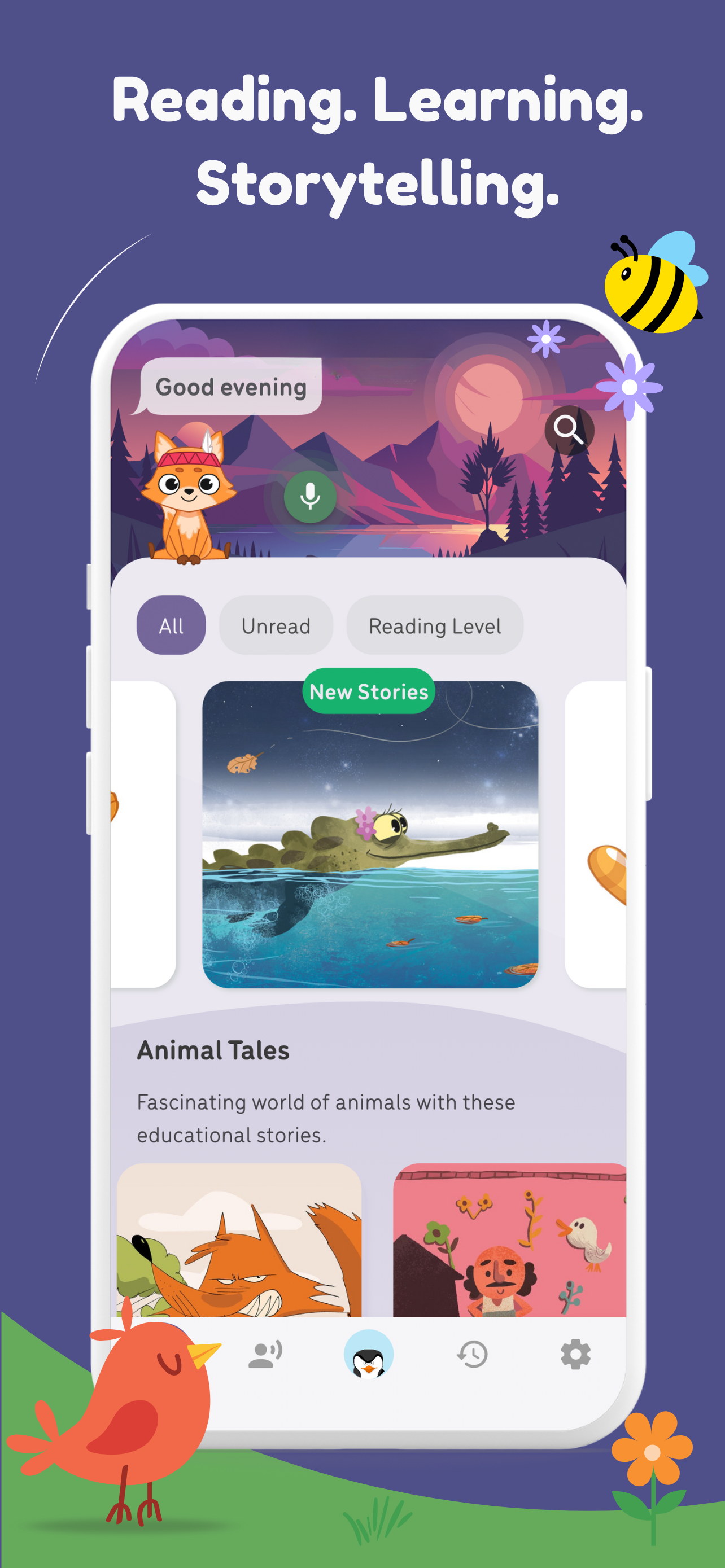 FoxStoria: Stories for Kids