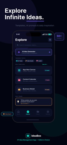 IdeaBox — Capture & Grow Ideas Screenshot 3 of 6