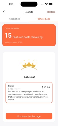 List Fleet Ads screenshot