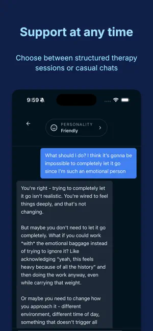 Rae - AI Therapeutic companion screenshot 4