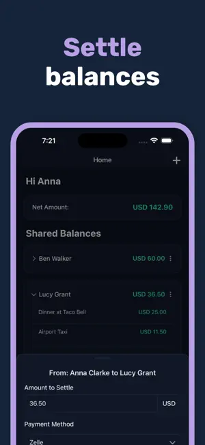 Rememburse – Group Expenses screenshot 3