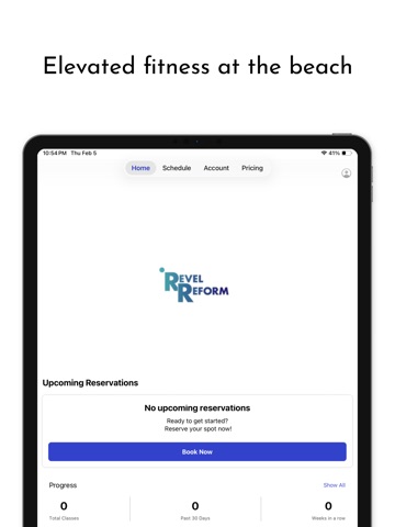 Revel & Reform Margate iPad screenshot