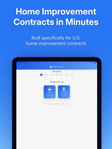Handy Contracts iPad screenshot