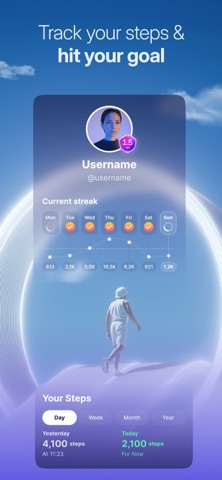 Sweatcoin Walking Step Tracker App Store preview screenshot 2