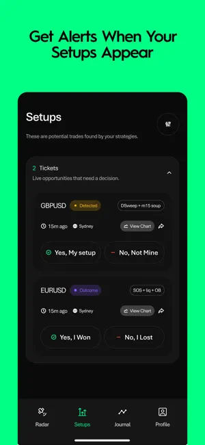 SetupRadar: Trading Alerts screenshot 3